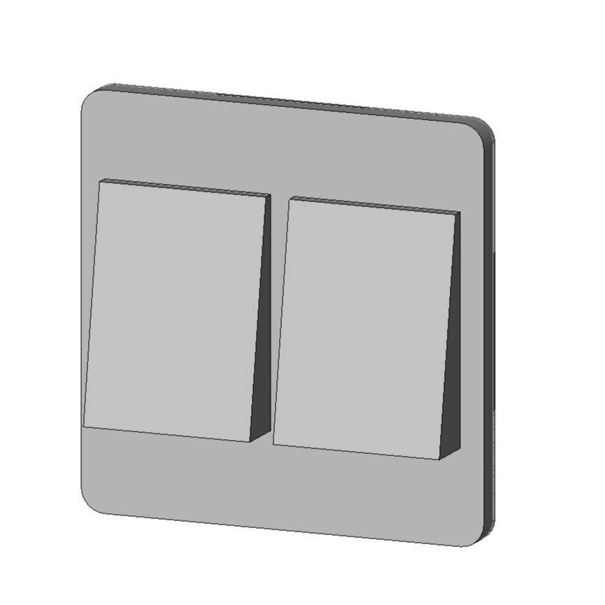 Object - 2 Gang Switch